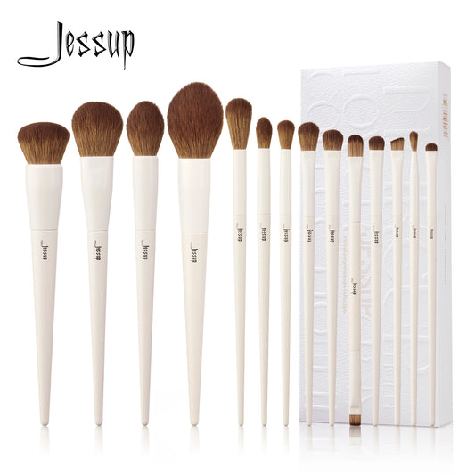 Set de Brochas de Maquillaje Jessup T329 con 14 piezas