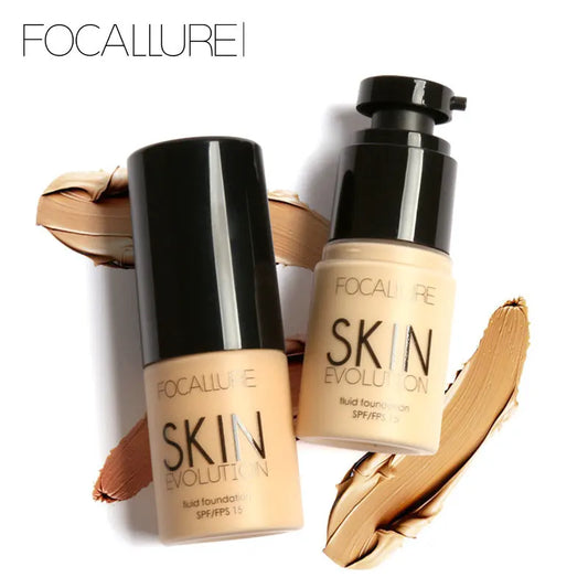 Base de Maquillaje Líquida Corrector Hidratante Control de Grasa