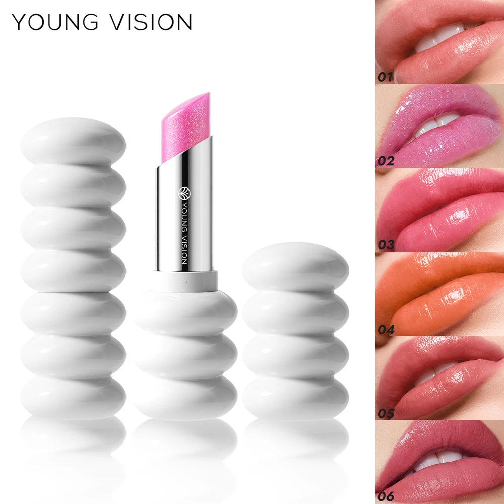 Brillo Labial Hidratante Fórmula Suave Acabado Radiante Para Labios Nutridos Y Frescos