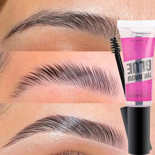Gel transparente para cejas, resistente al agua, que proporciona un acabado natural, duradero y en 3D - Filttro - Filttro