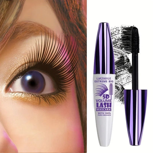 Mascara Extra Volumen a Prueba de Agua con 100% Colágeno para Pestañas Intensas y Duraderas - Filttro - Filttro