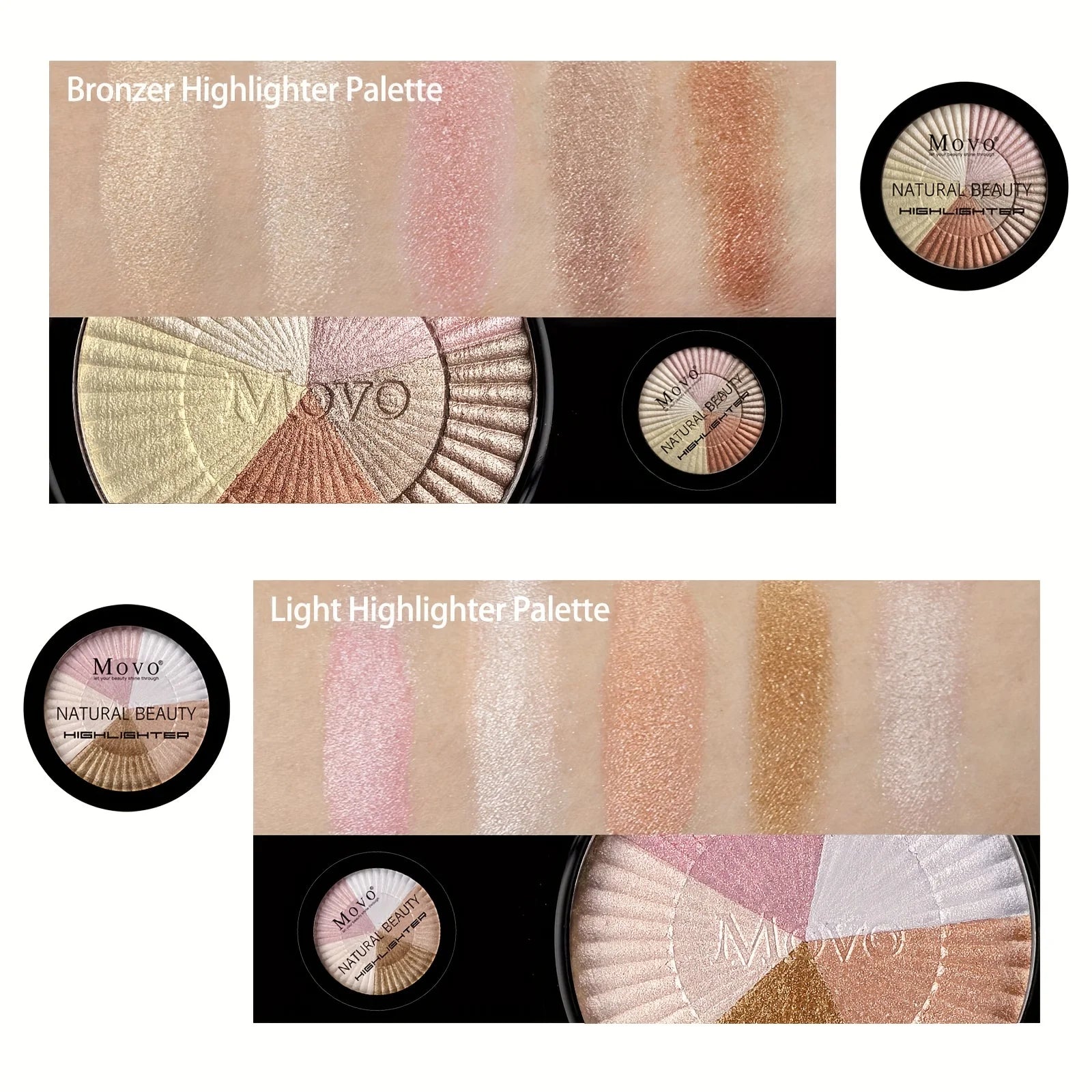 Paleta de Iluminadores 5 en 1 - Filttro - Filttro