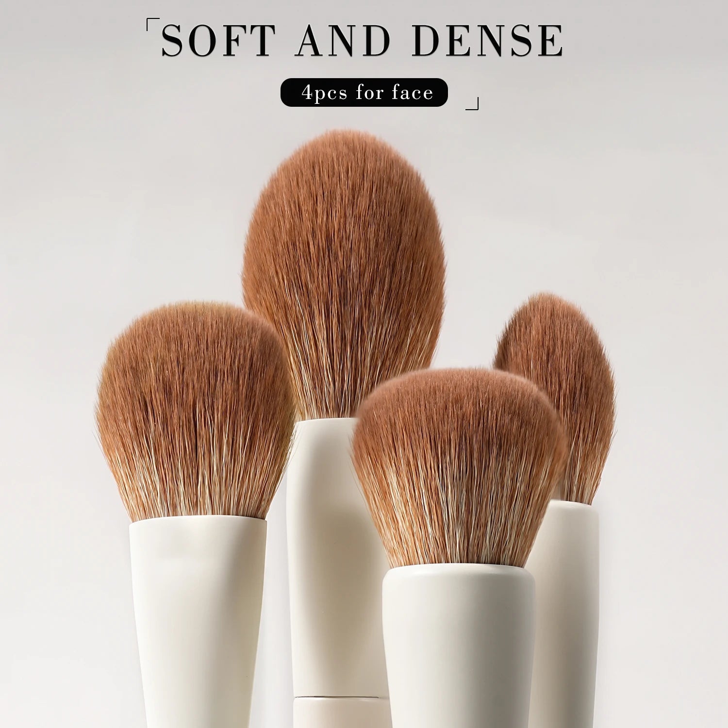 Set 15 Brochas de maquillaje BEILI para base, contorno, sombras, delineado, rubor, difuminado e iluminador. - Filttro - Filttro