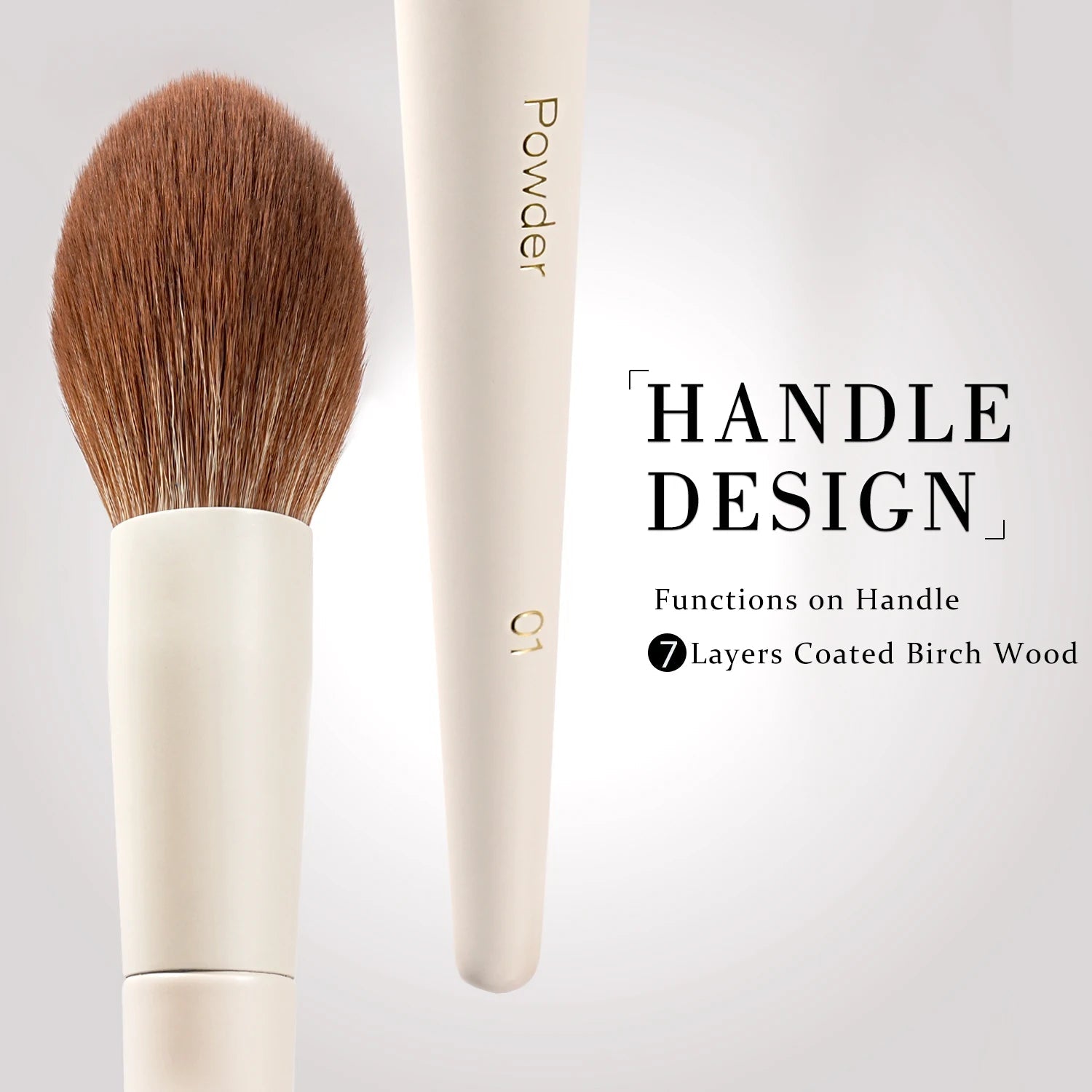 Set 15 Brochas de maquillaje BEILI para base, contorno, sombras, delineado, rubor, difuminado e iluminador. - Filttro - Filttro